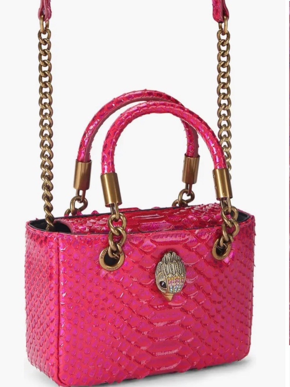 🔥Kurt Geiger London Mini Square Kensington Croc-Embossed Leather LOW PRICE! 💝💞 - Picture 9 of 13